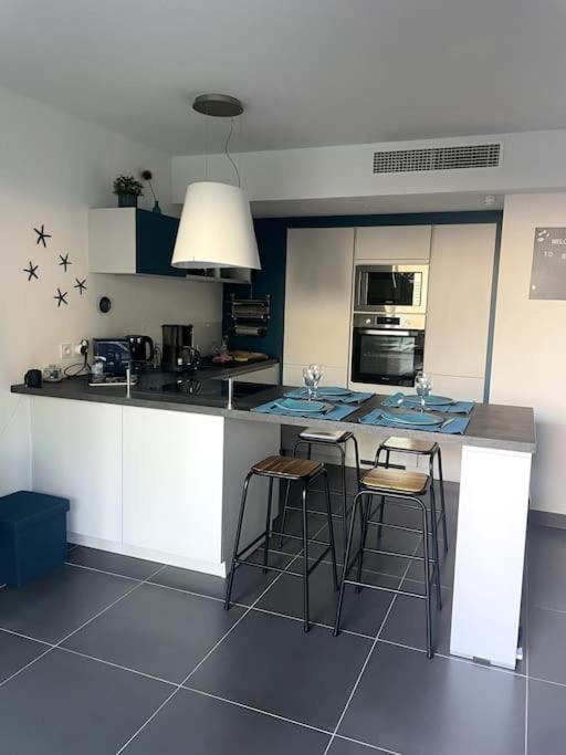 Blue Dream Daire Juan-les-Pins Dış mekan fotoğraf